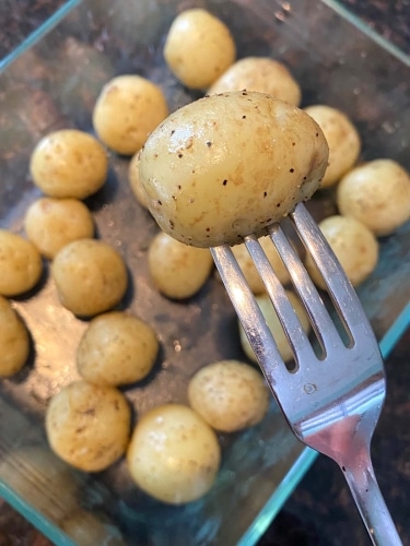 Microwave Small Potatoes (9)