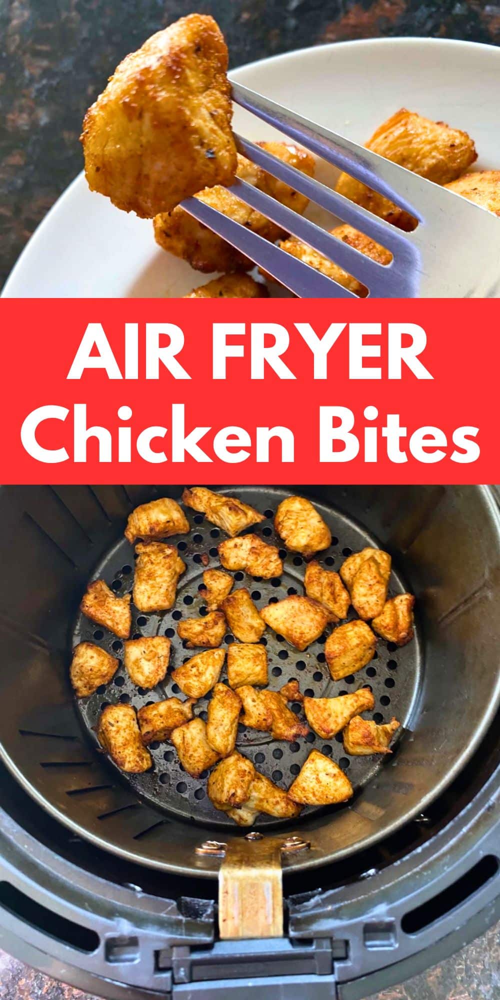 Air Fryer Chicken Bites – Melanie Cooks