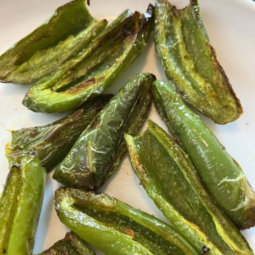 Roasted Jalapeños (Oven and Air Fryer Instructions)