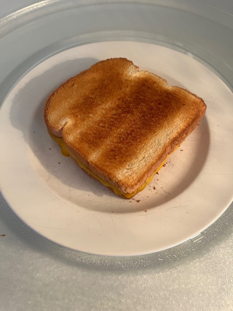 Microwave Grilled Cheese - The Short Order Cook