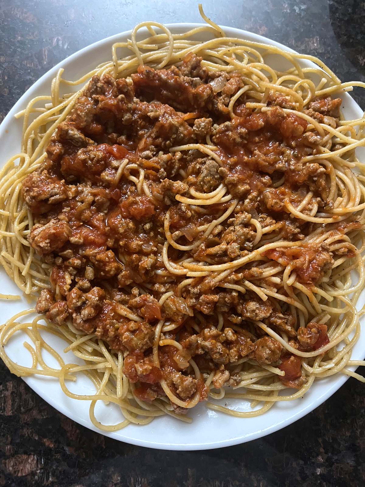 Ground Turkey Bolognese Sauce – Melanie Cooks