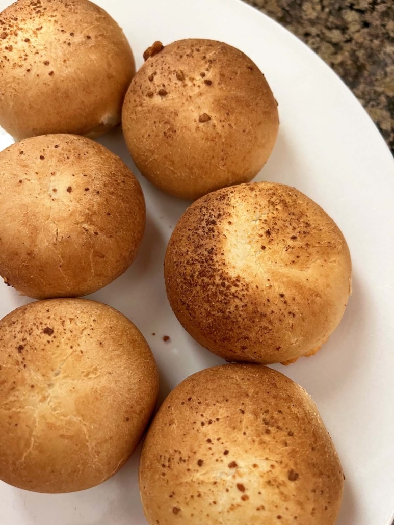 Farm Rich Mozzarella Bites on a plate