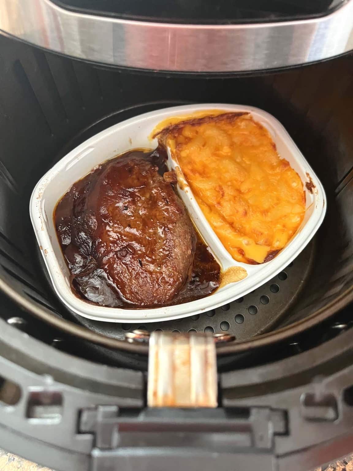 Air Fryer Frozen Salisbury Steak Melanie Cooks 4598