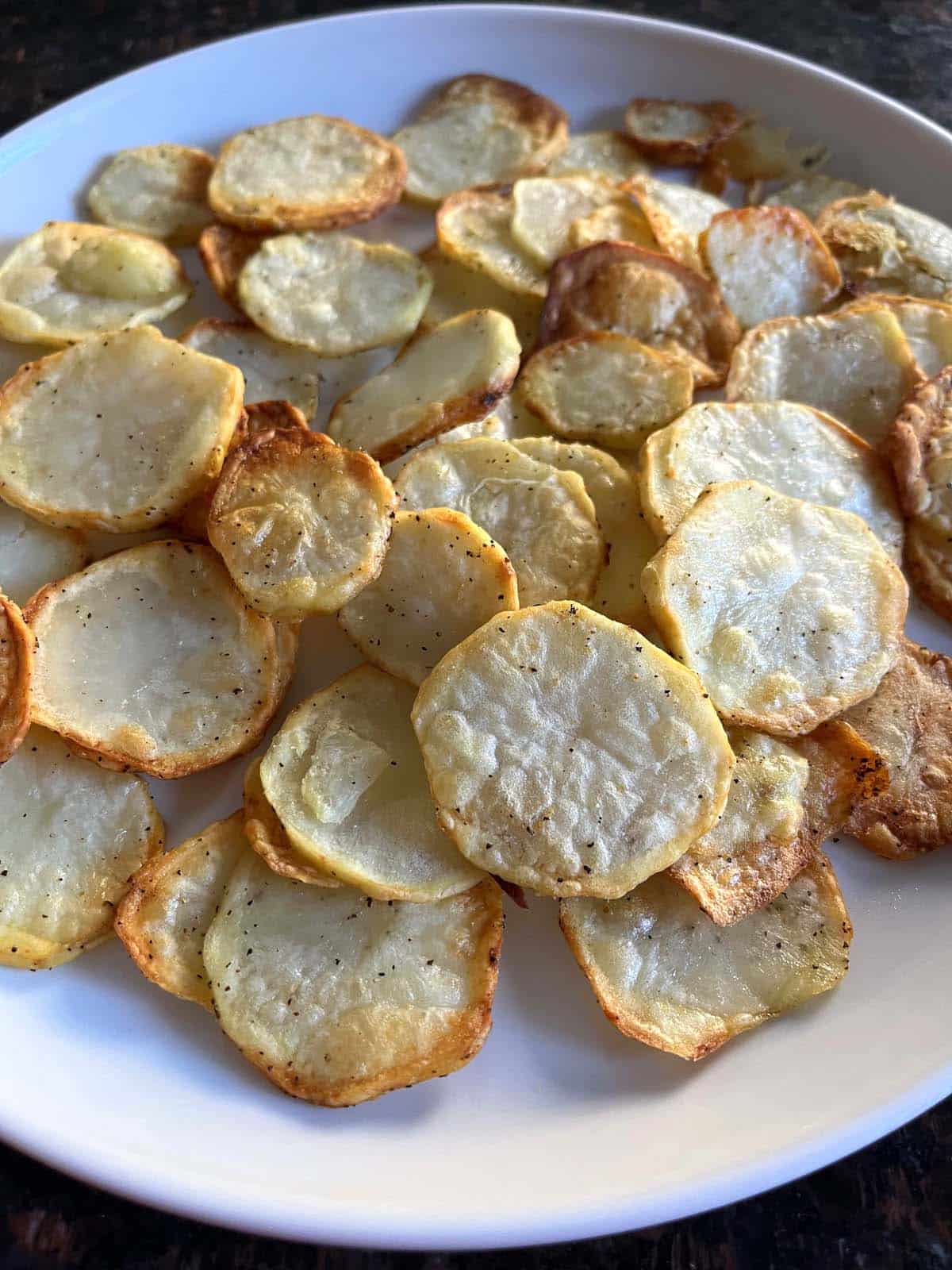 Air Fryer Sliced Potatoes – Melanie Cooks