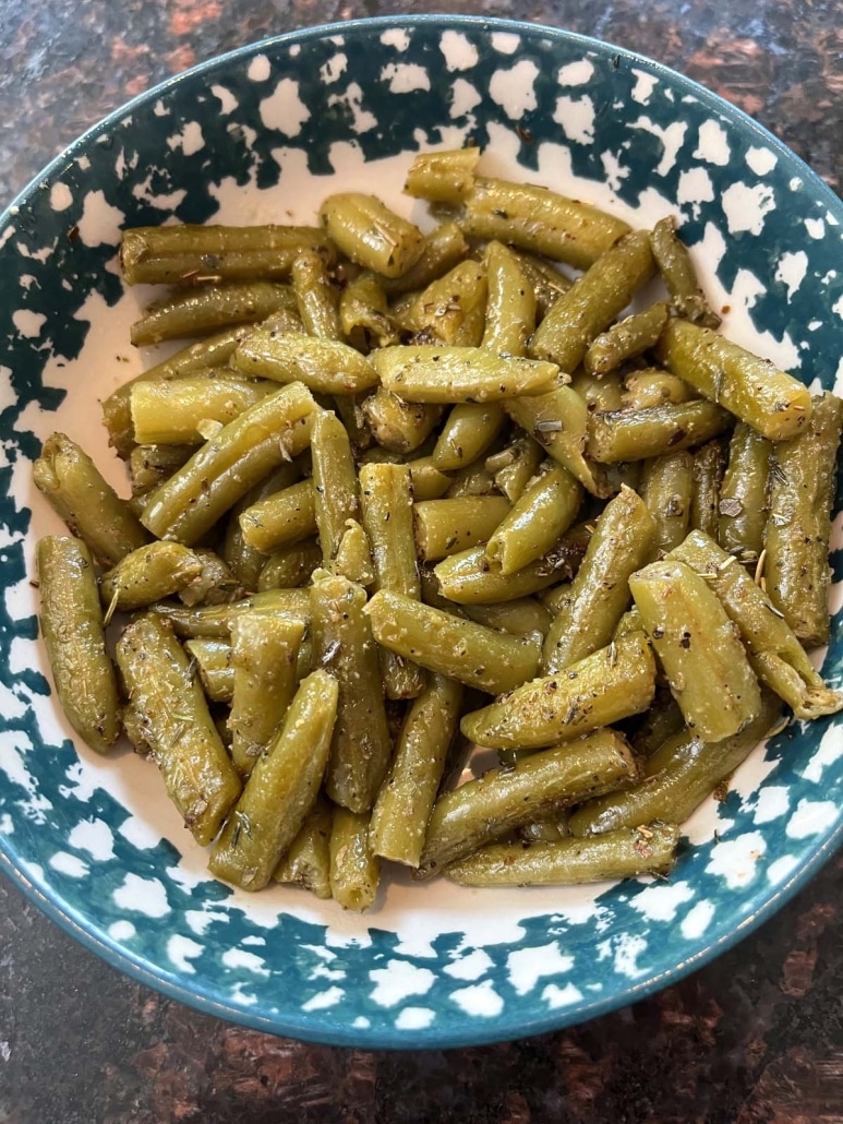 cooking canned green beans