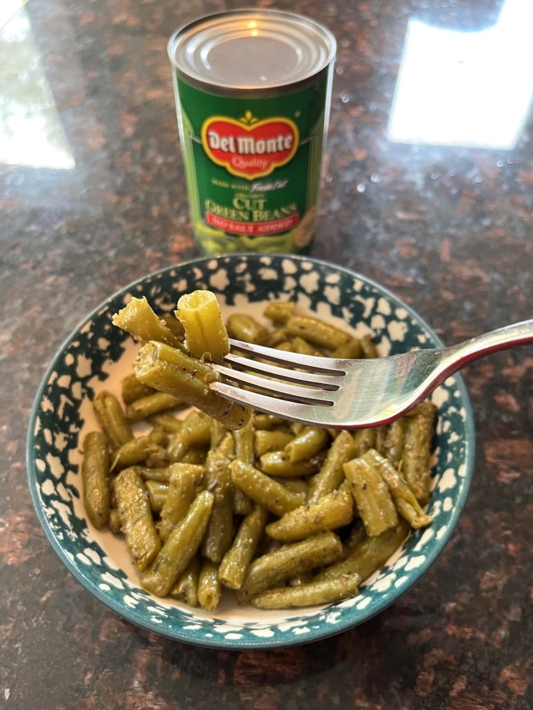 canned green beans with butter