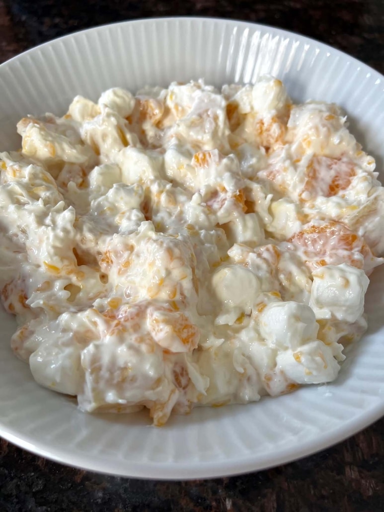 tasty 5 Cup Salad in a serving bowl