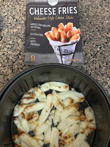 Air Fryer Aldi Cheese Fries (7)