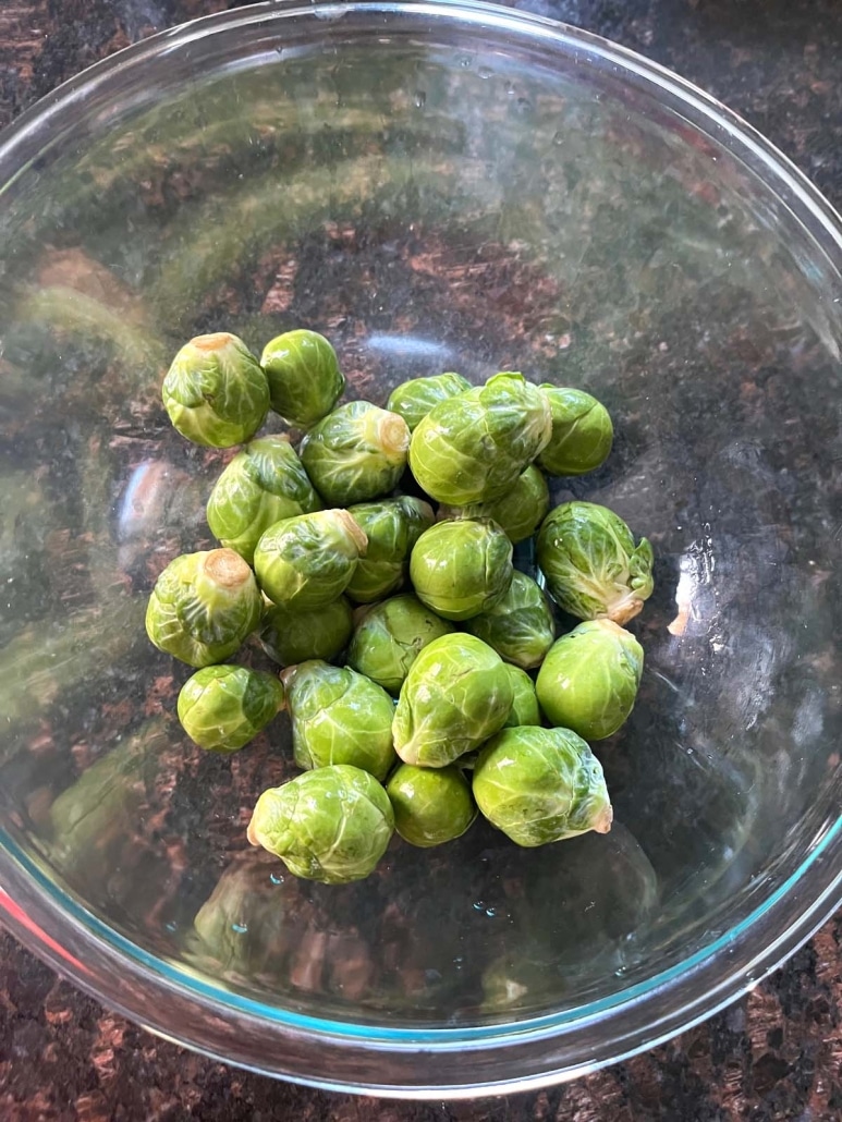 how to shave brussels sprouts