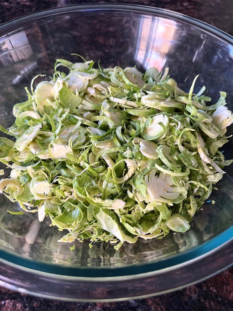 how to make shaved brussels sprouts