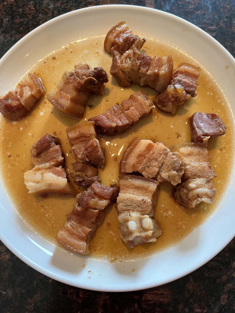 Instant Pot Braised Pork Belly