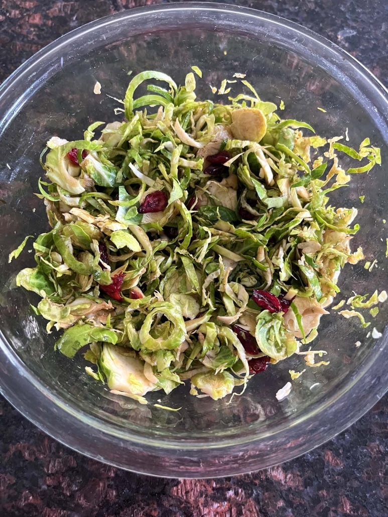 shaved brussels sprouts salad recipe