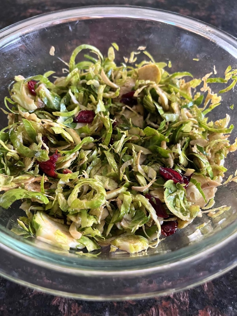 best shaved brussels sprouts salad