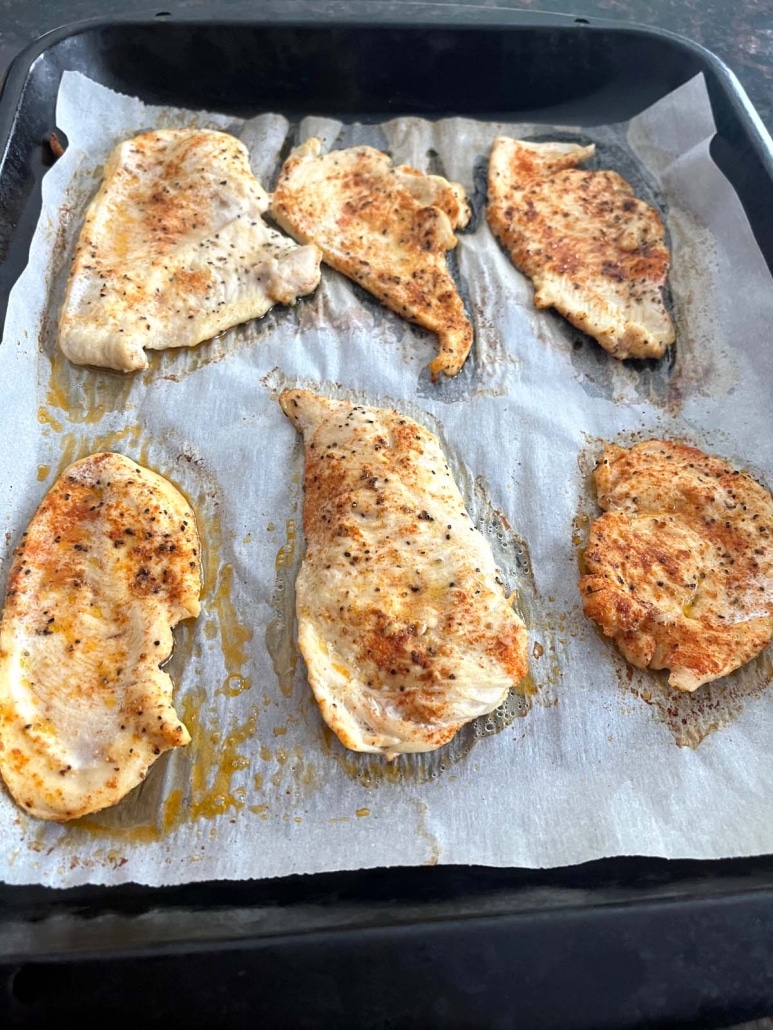 keto-friendly meal, Baked Chicken Cutlets