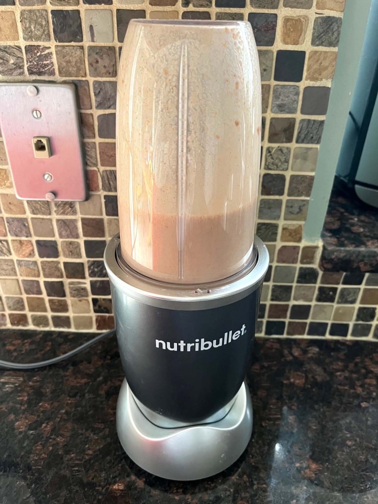 chocolate peanut butter post workout shake