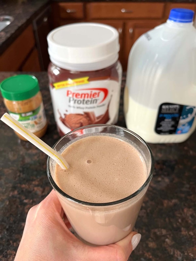 chocolate peanut butter protein shake recipe