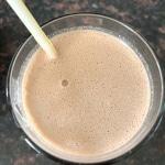 chocolate peanut butter protein shake