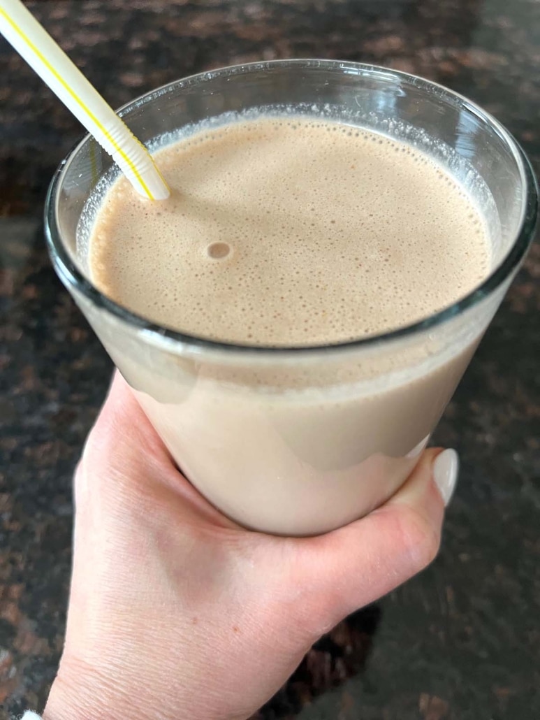 protein shake chocolate peanut butter