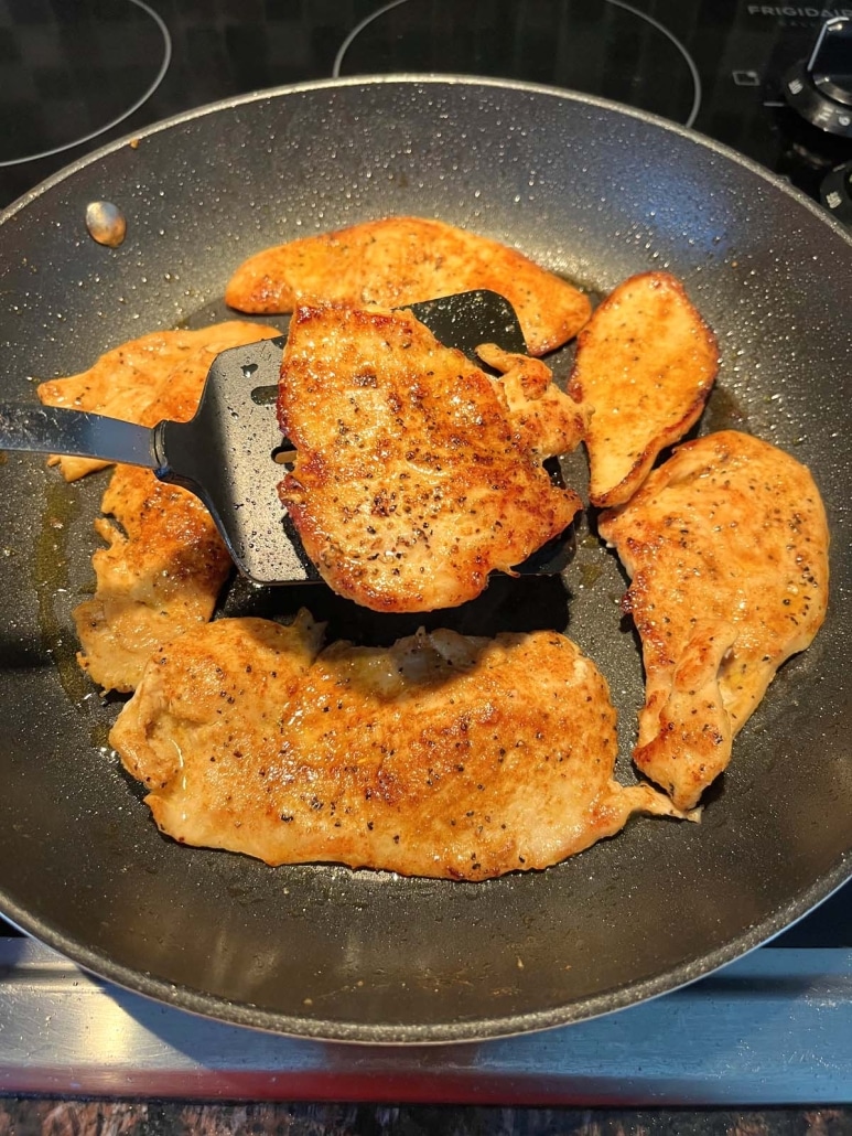 quick pan fried chicken