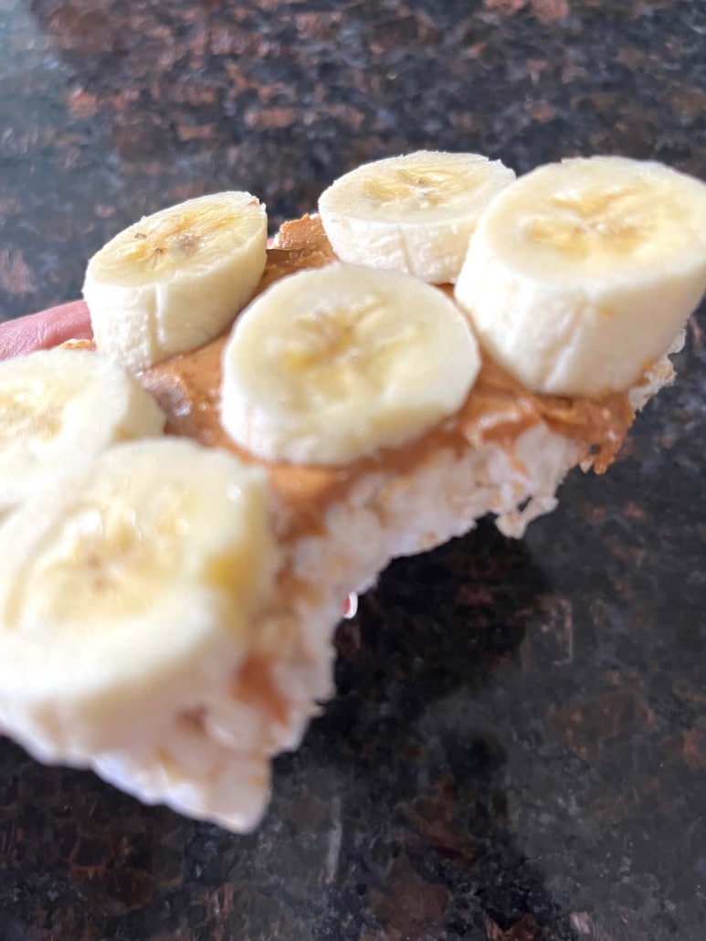 rice cakes with peanut butter and banana recipe