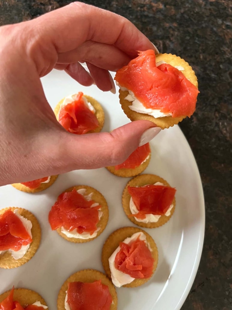 party appetizer smoked salmon