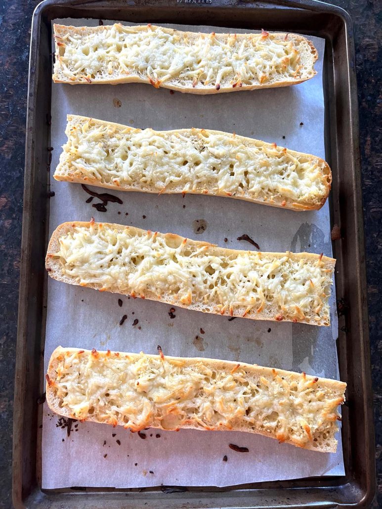 cheesy garlic bread