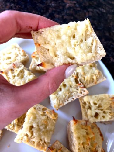 oven baked garlic bread