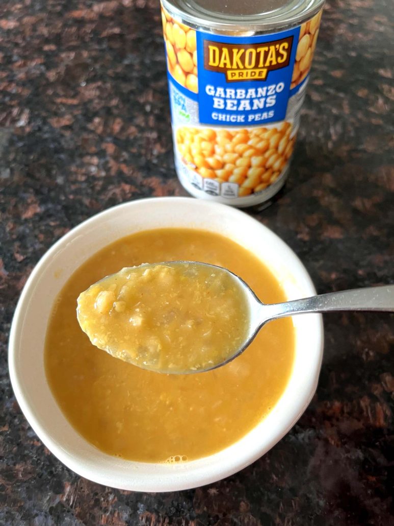 vegetarian chickpea soup