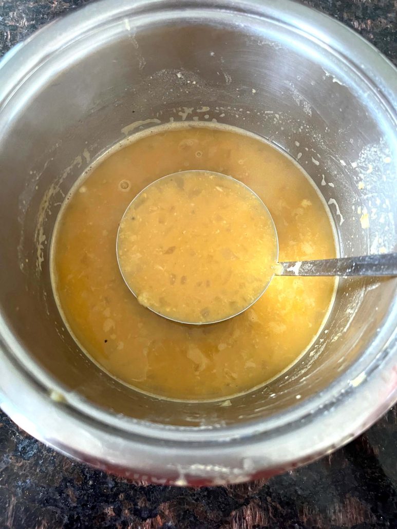 quick chickpea soup