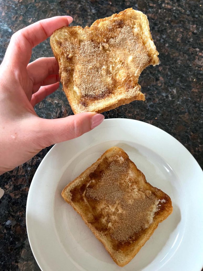 sweet cinnamon toast