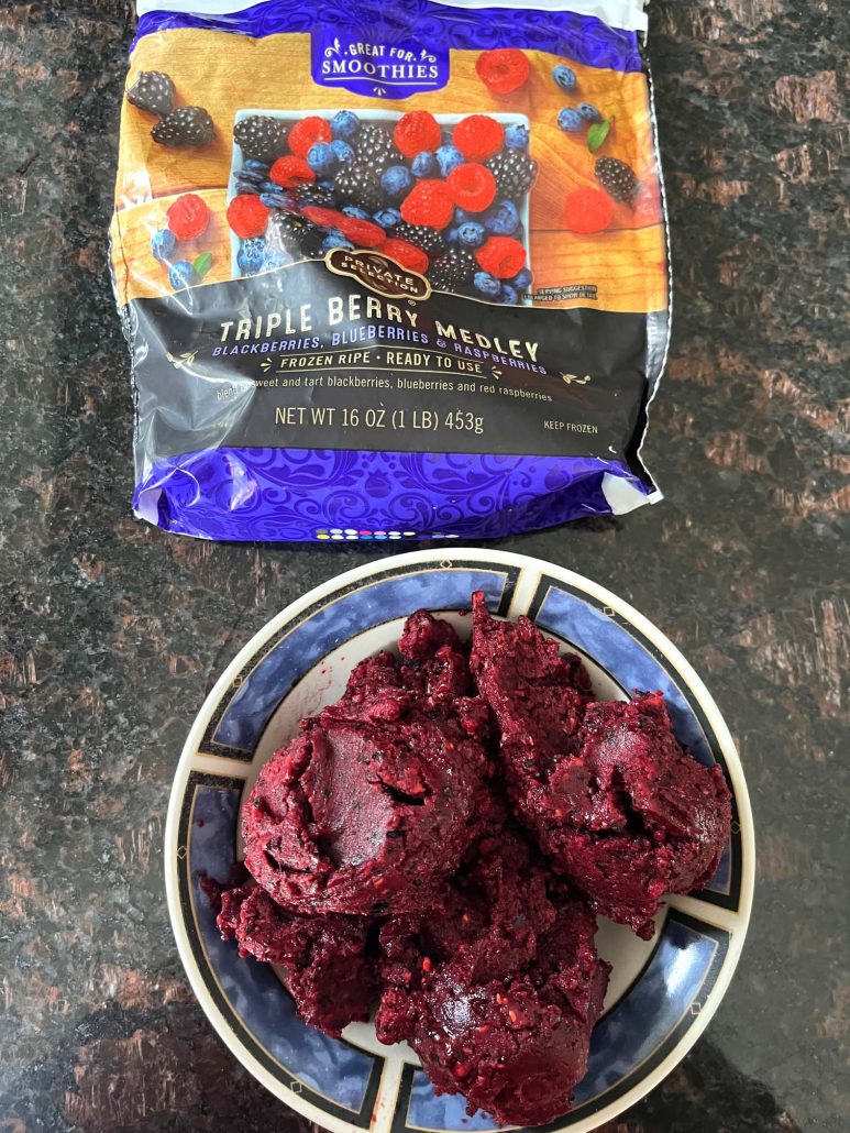 best frozen berry sorbet