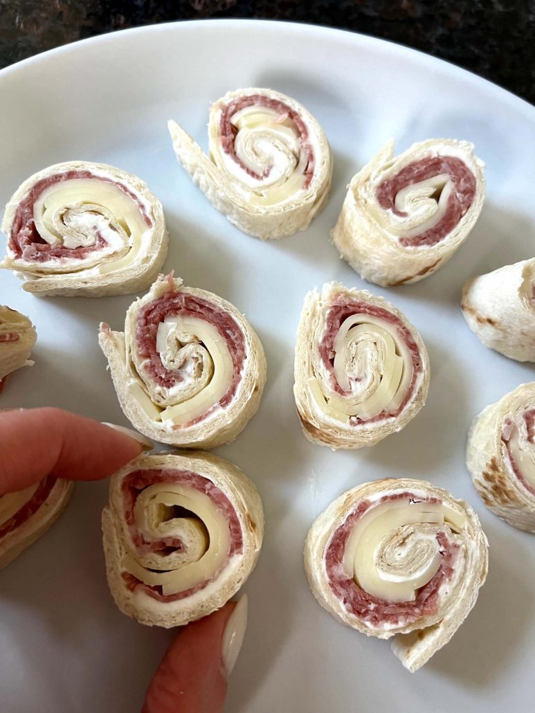 flavorful and easy-to-make Italian Pinwheels With Salami And Cream Cheese