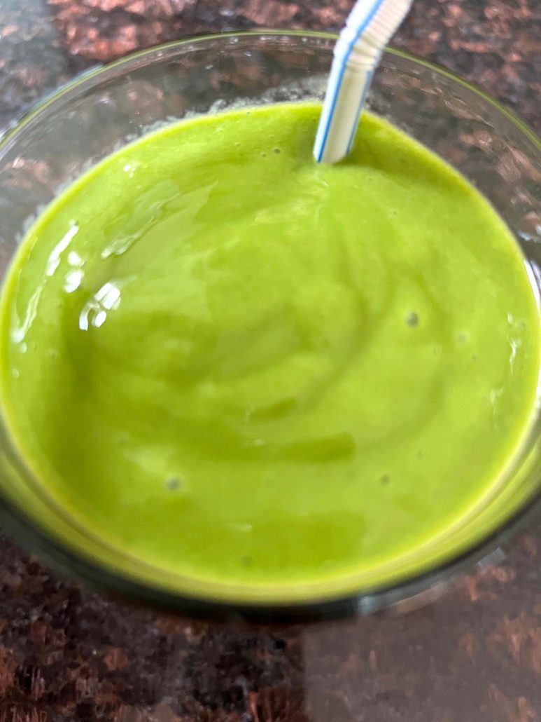 well-blended Mango Spinach Smoothie