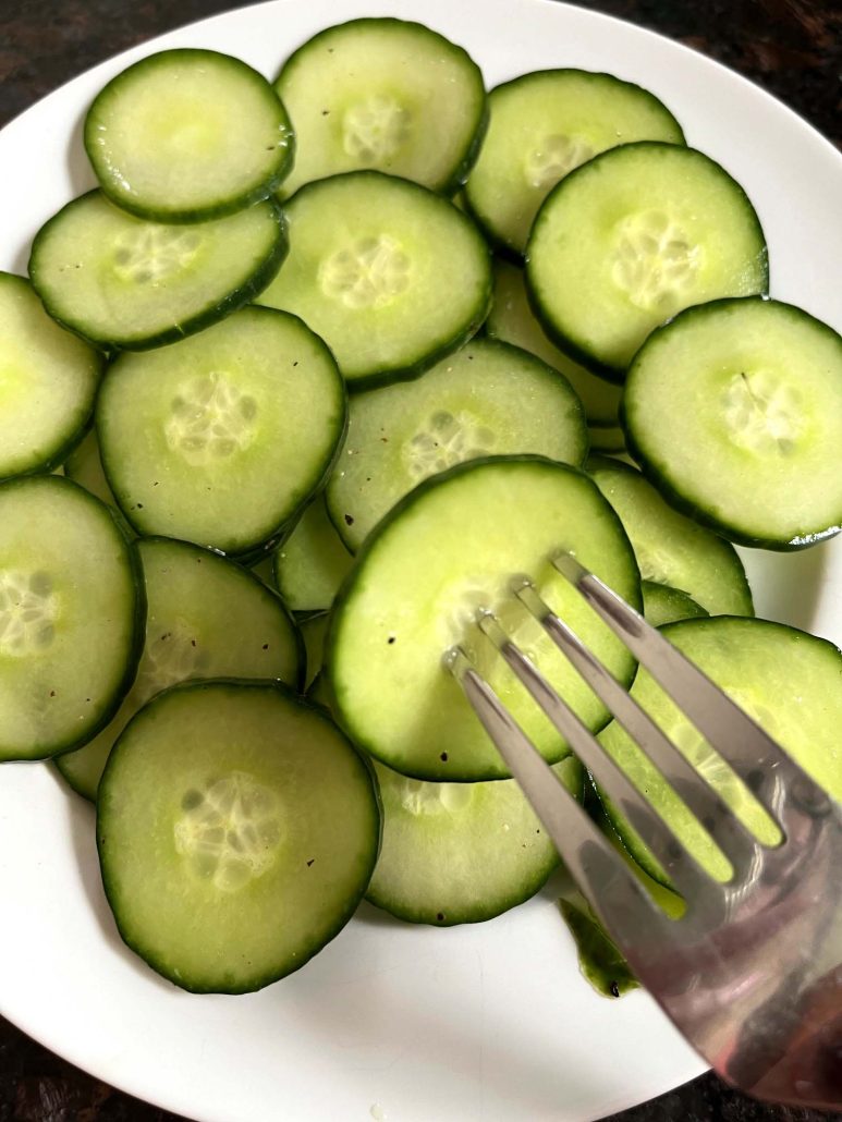 marinated cucumbers recipe