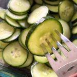 marinated cucumbers