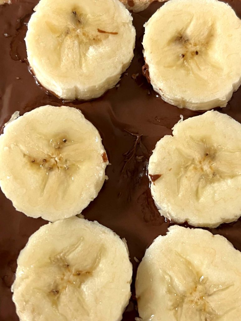 quick nutella banana recipe