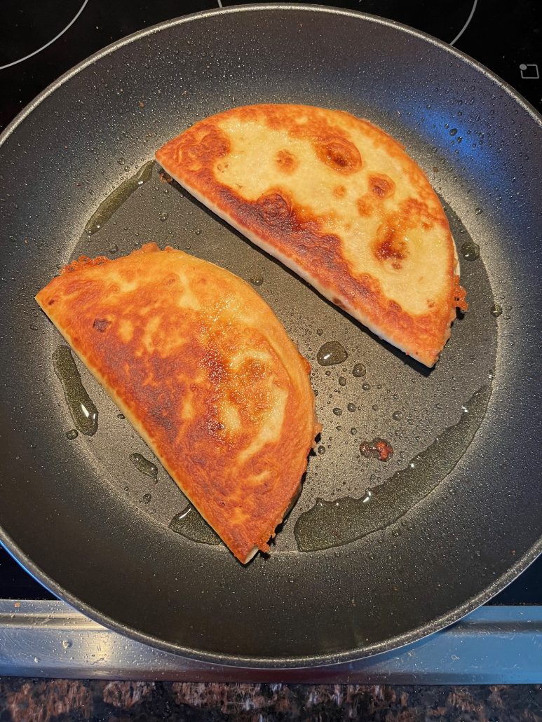 easy bean quesadillas