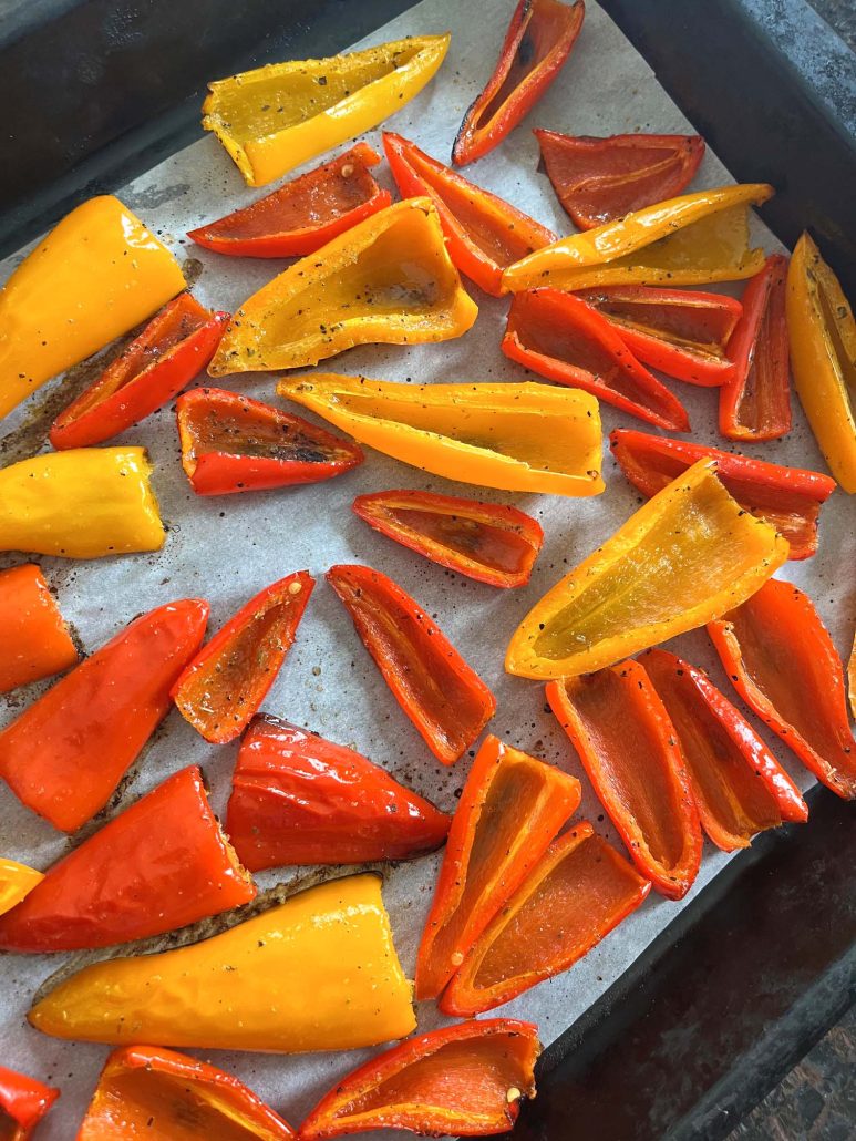 roasted sweet mini peppers