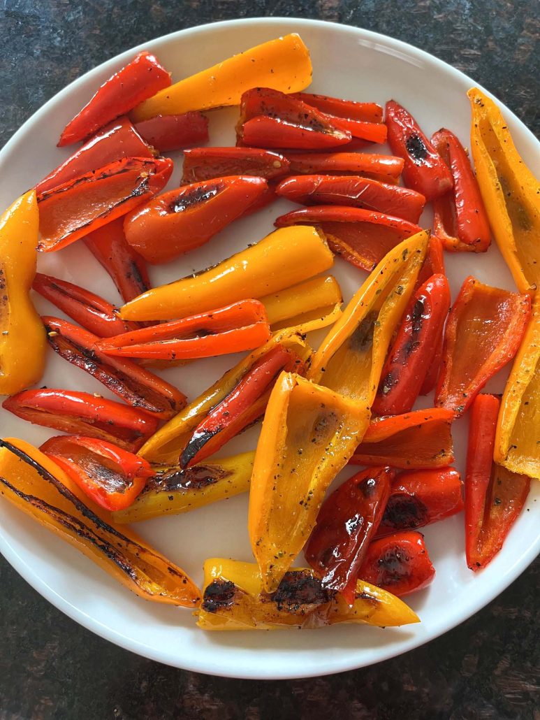 roasted sweet mini peppers