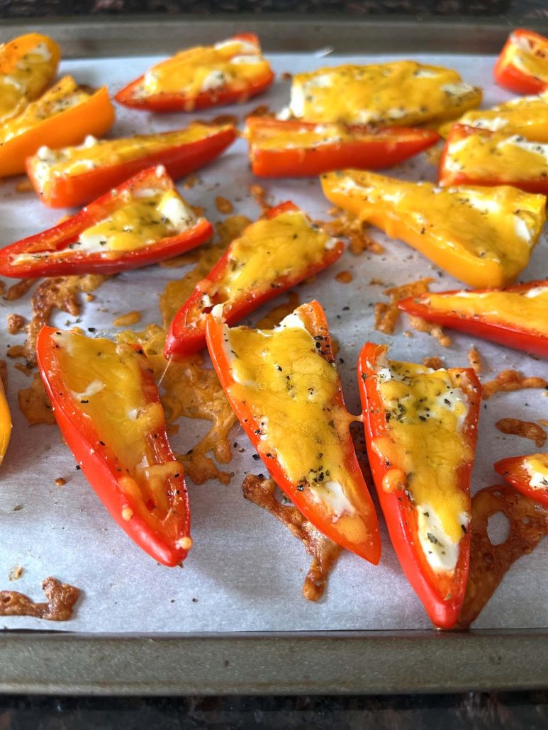 stuffed sweet mini peppers