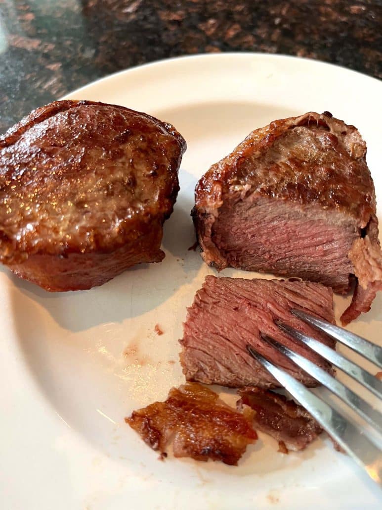 air fryer bacon wrapped filet