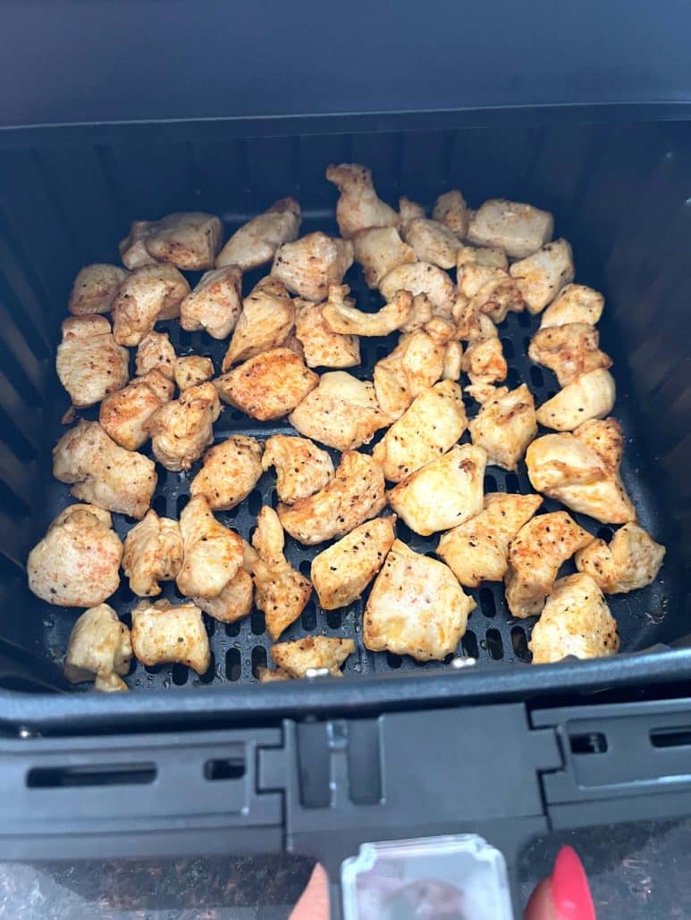 air fryer chicken cubes