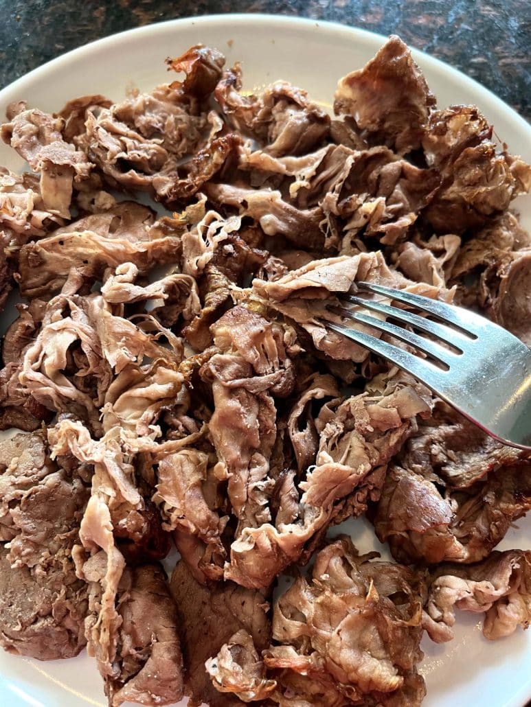 air fryer steak slices 