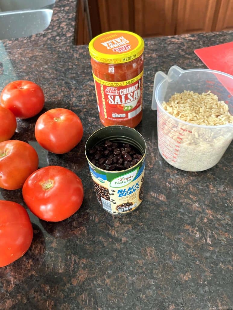 easy air fryer stuffed tomatoes