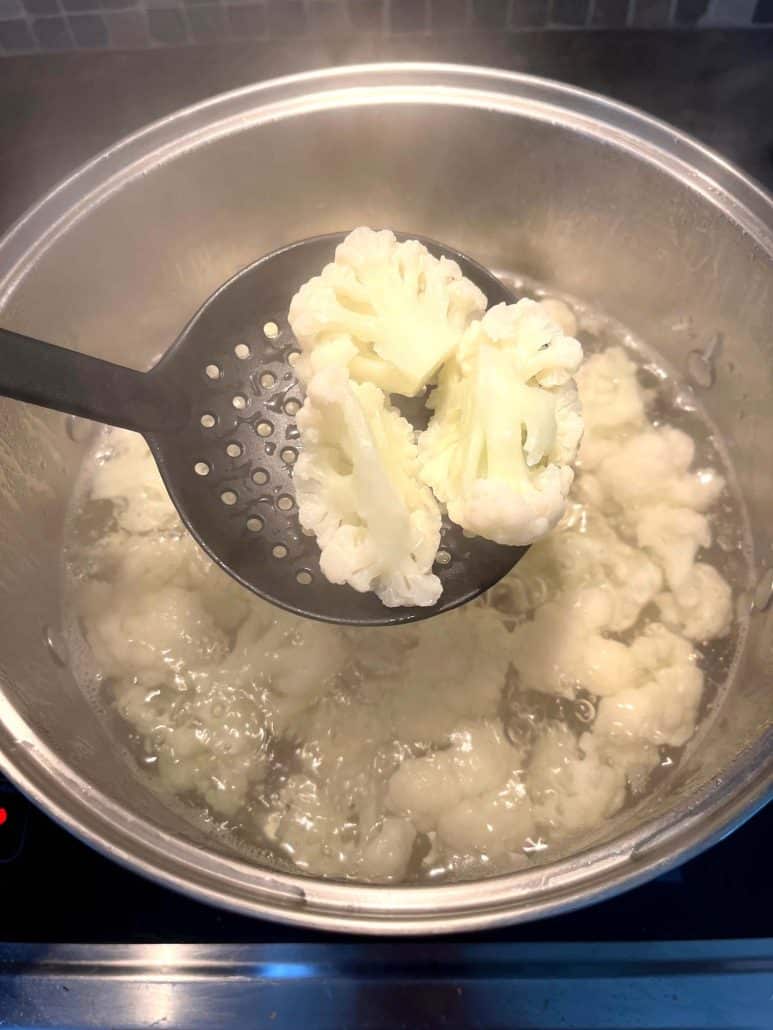 perfect boiled cauliflower