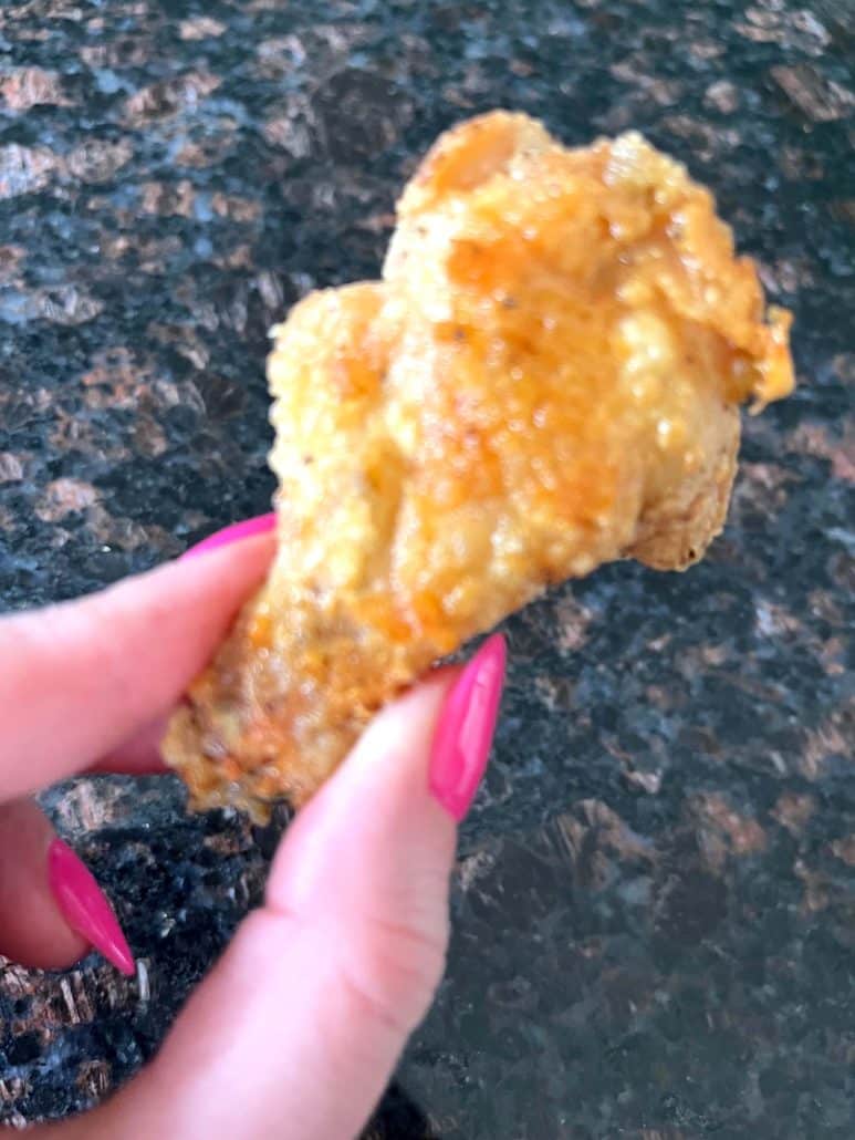 Gluten-free chicken wings