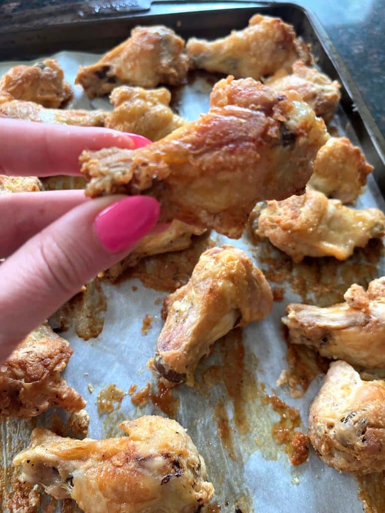 Baked chicken wings recipe