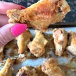 Healthy chicken wings