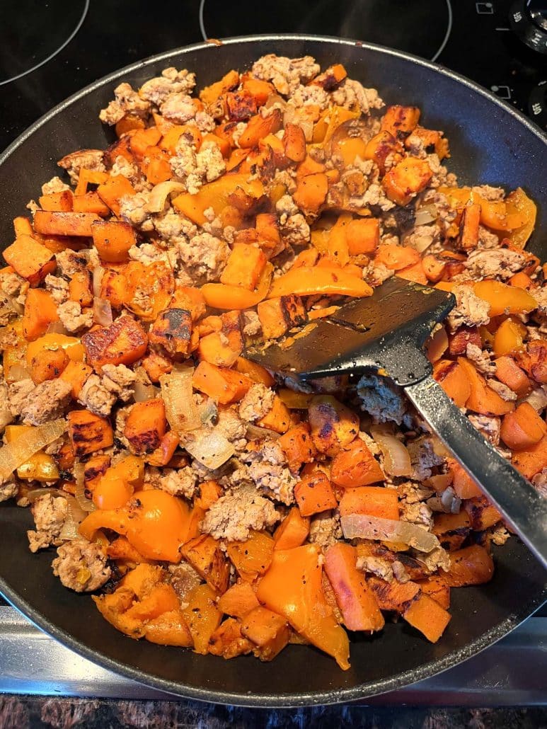 turkey sweet potato hash