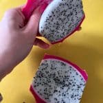 how to cut and eat dragon fruit